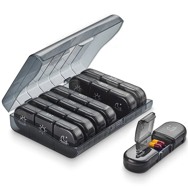 Weekly Pill Organizer – Travel-Friendly