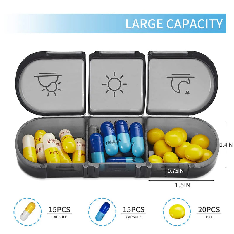 Weekly Pill Organizer – Travel-Friendly