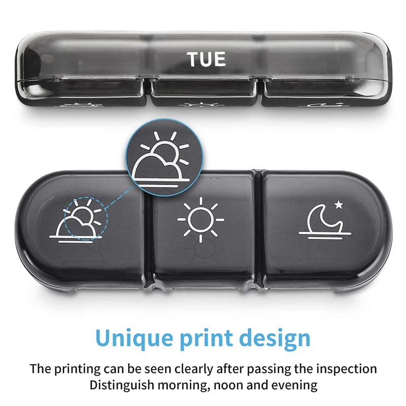 Weekly Pill Organizer – Travel-Friendly