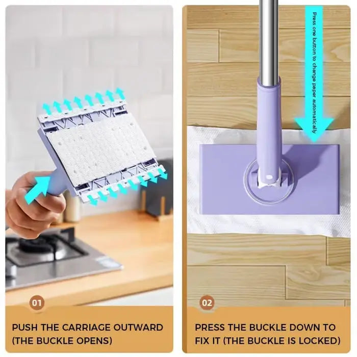 💥Automatic Cloth Changing Mini Mop