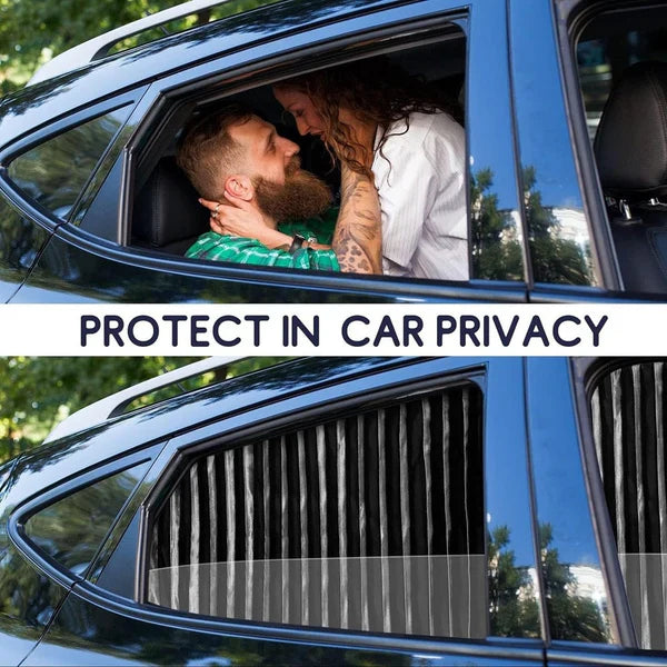 Magnetic Car Sunshade Window Curtain ( Pack of 4 pcs )