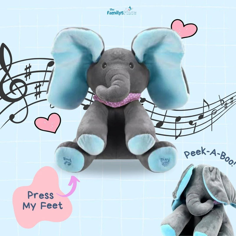 Peek a boo Talking Elephant ( Musical )