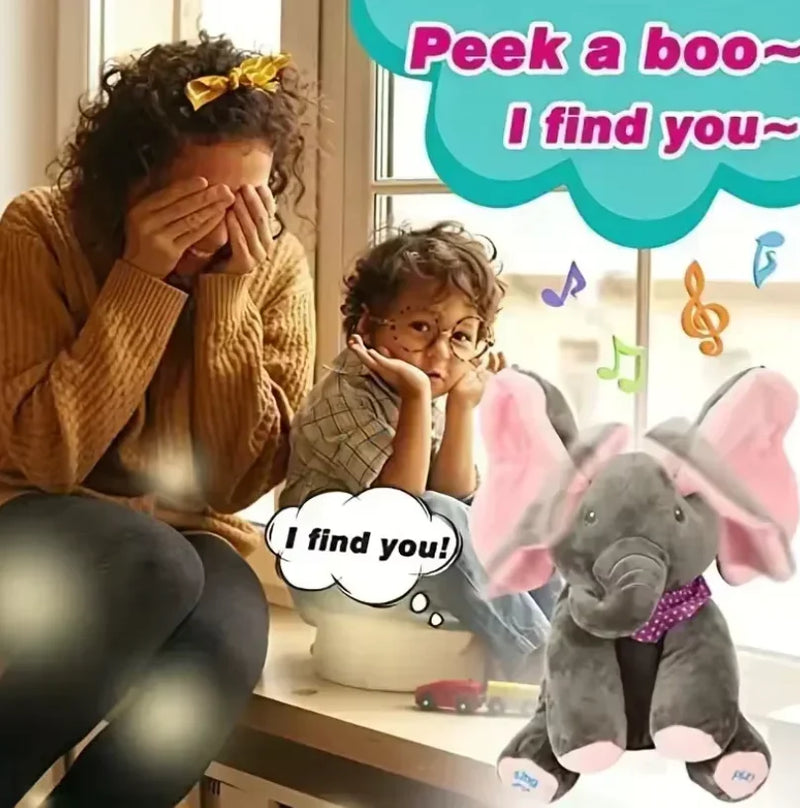 Peek a boo Talking Elephant ( Musical )