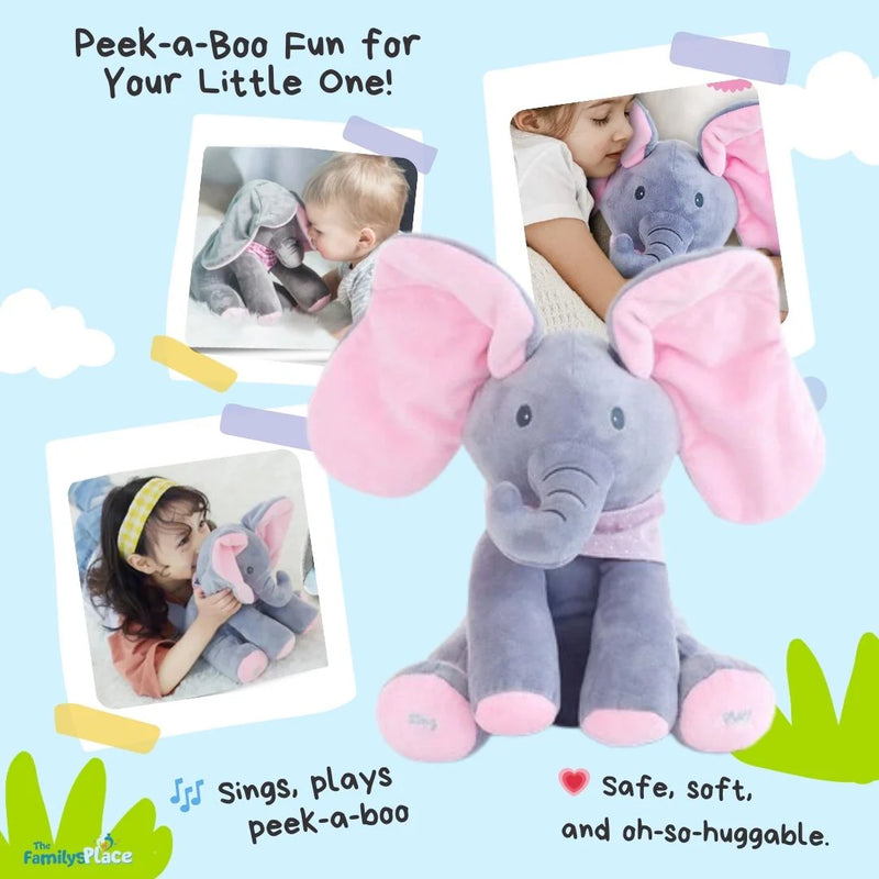 Peek a boo Talking Elephant ( Musical )