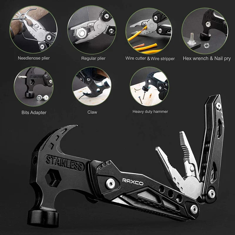 14 In 1 Stainless Steel Multifunctional Hammer Tool