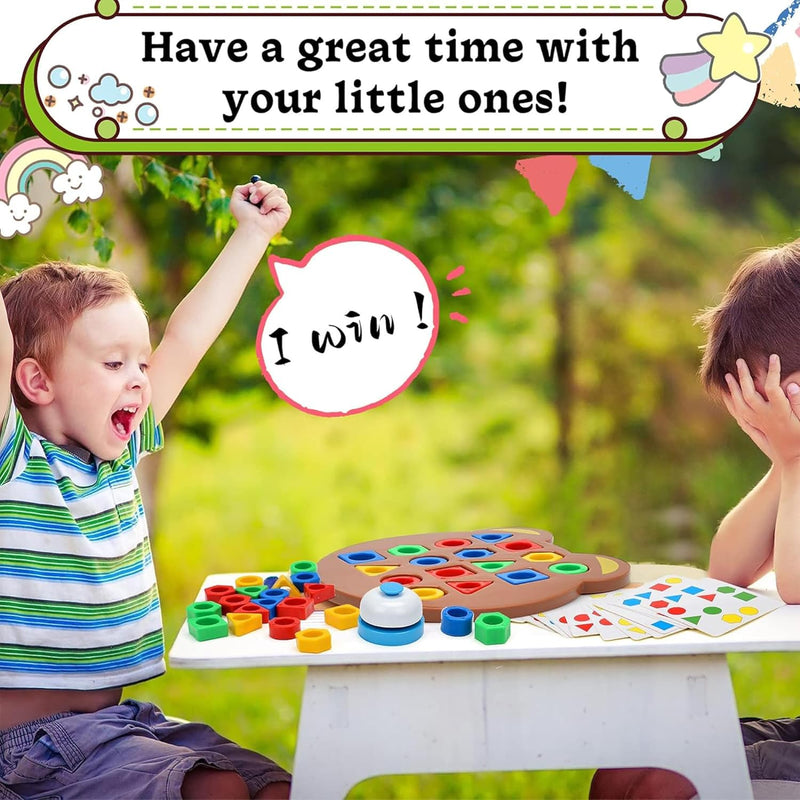 Montessori Bear Geometry Puzzle & Dreamy Playful Daisies