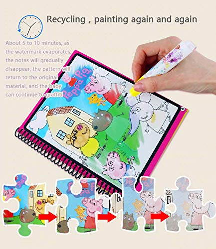 REUSABLE Magical Water Painting Book 🎨(Set of 4)