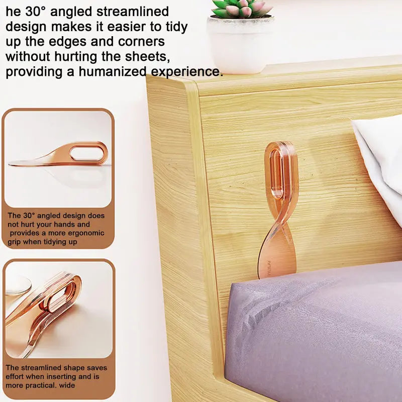 2 in 1 Mattress Lifter & Bed sheet Tucker Tool (Pack of 2)