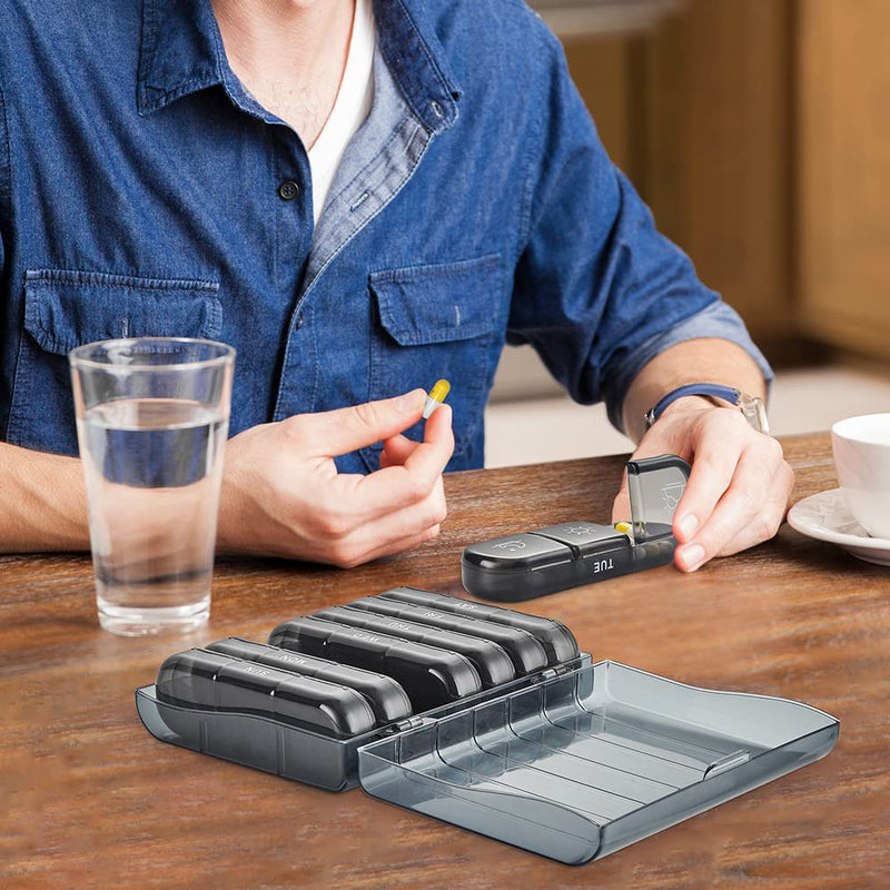 Weekly Pill Organizer – Travel-Friendly