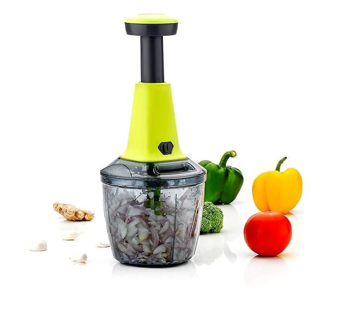 Manual Hand-Press Vegetable Chopper