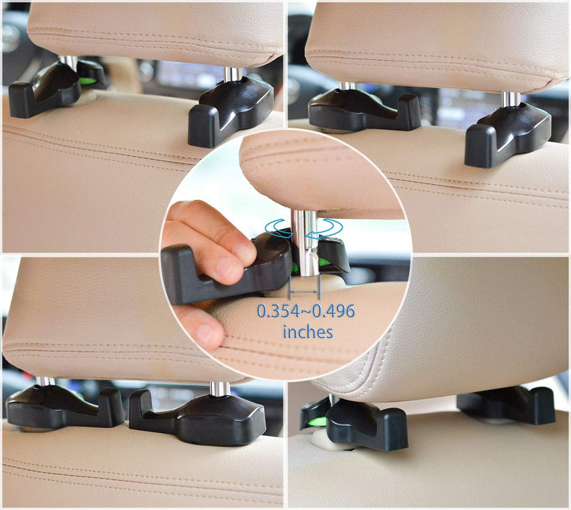 Headrest Bracket Car Hook ( SET OF 2 PCS)