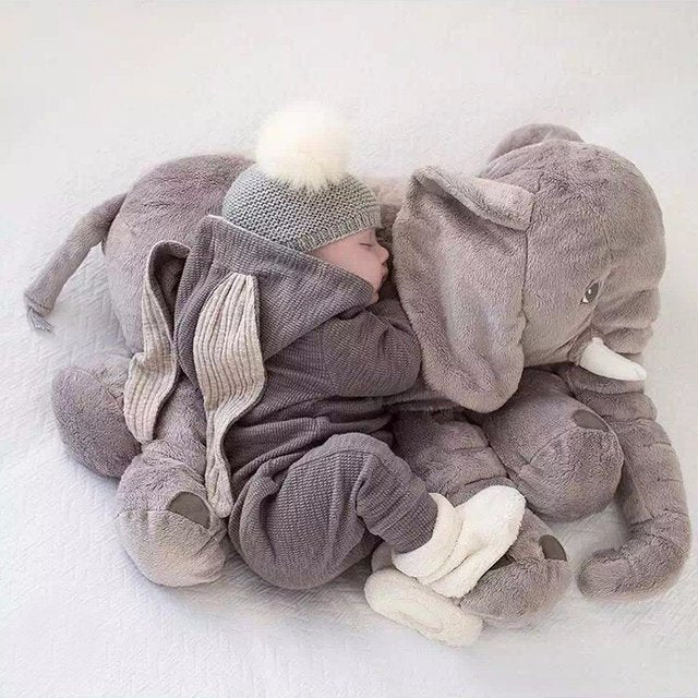 High Quality Baby Elephant Cuddle Pillow ( Length 32 cm )