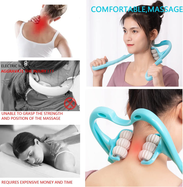 6-Wheel Cervical Spine & Neck Massager