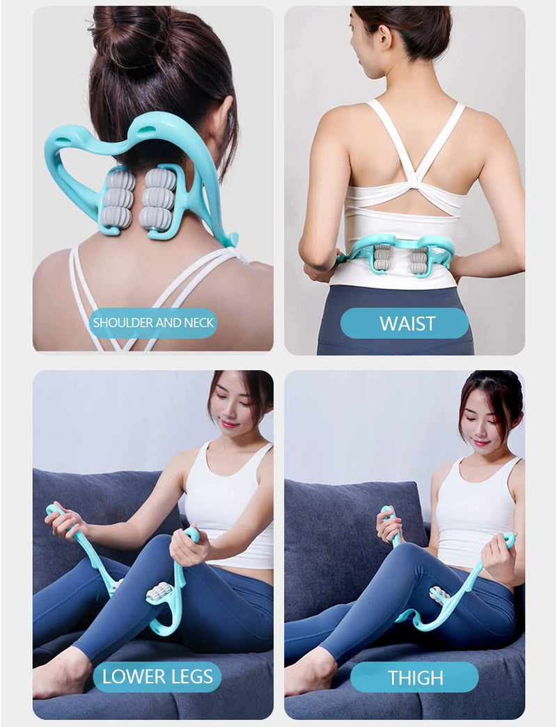 6-Wheel Cervical Spine & Neck Massager