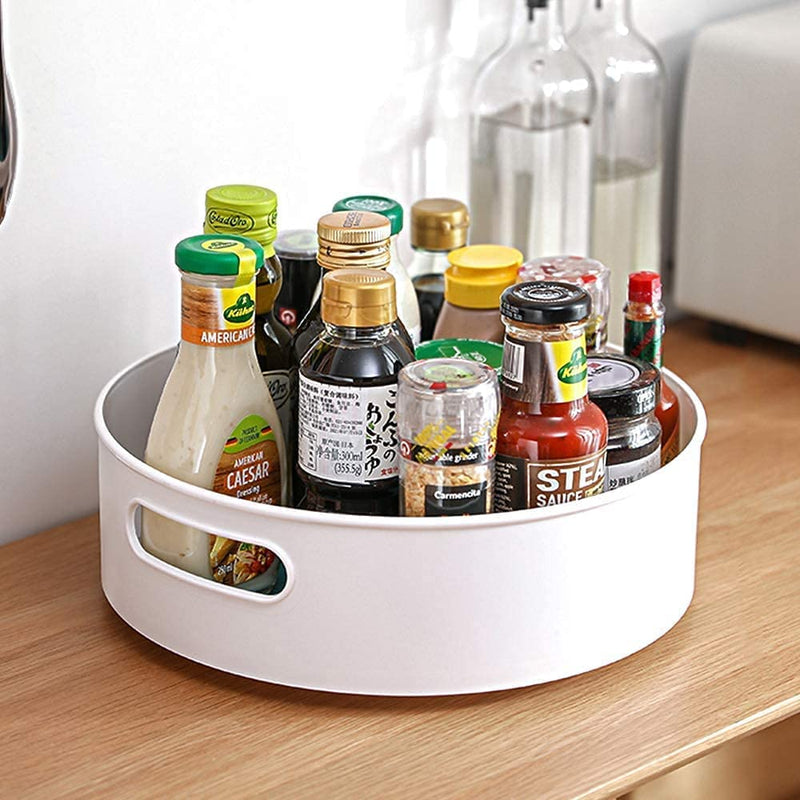 Multi-Purpose 360 Rotating Organizer Tray