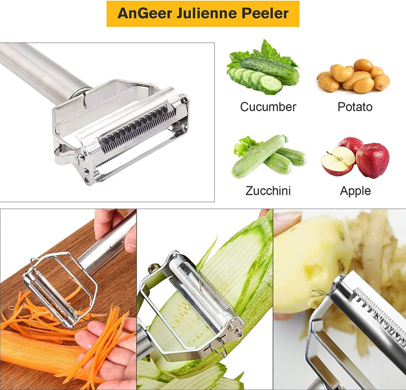 3 in 1 Stainless Steel peeler +Meat Cutter+Hand Peeler