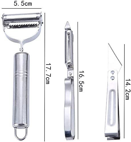 3 in 1 Stainless Steel peeler +Meat Cutter+Hand Peeler